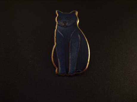 Poes-kat blauw
